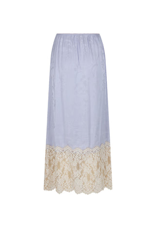 a-light-periwinkle-blue-midi-skirt-featuring-a-wide-cream-lace-hem-displayed-against-a-solid-white-background