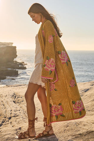 Coastal Granny Maxi Cardigan