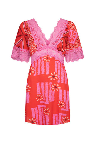 Libertine Lace Mini Dress