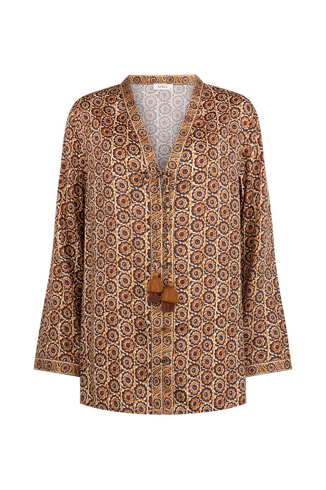 Sannah Tie Blouse
