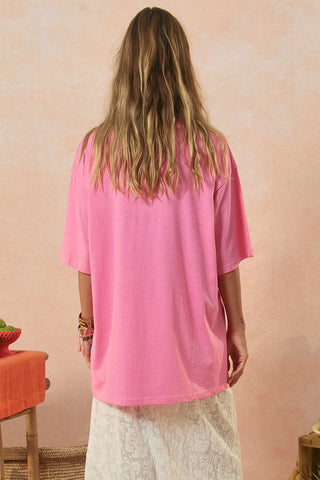 Marina Piccola Oversized Biker Tee